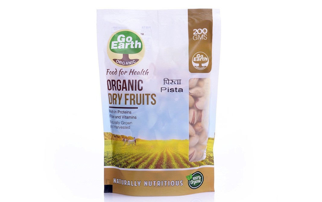 Go Earth Organic Pista    Pack  200 grams